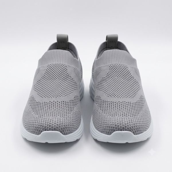 GoldStar Sunlite-04 Grey Lightweight Sports Shoes – Comfortable Walking Slip-Ons - Image 5