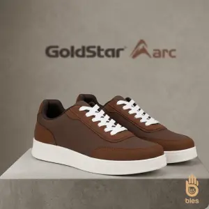 Goldstar ULSF-AX-1/A Brown Casual Sneakers | Lightweight Comfortable Everyday Walking Shoes