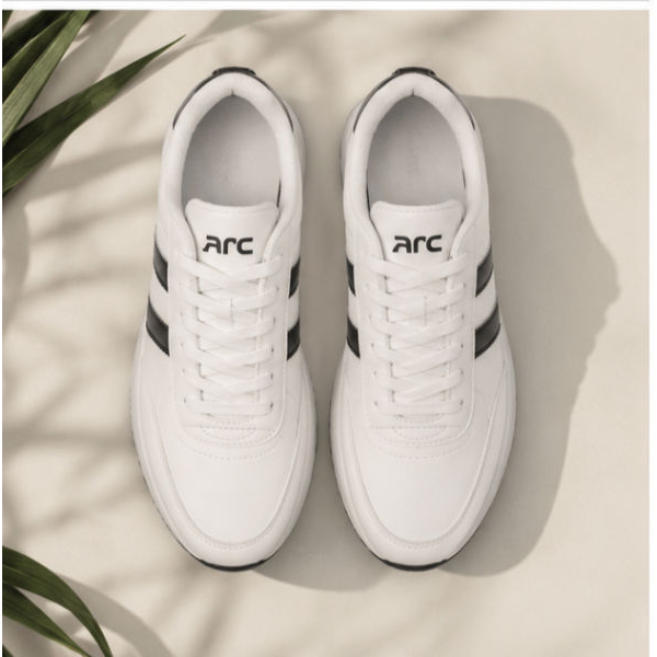 Goldstar ULSF-AXL-113CV Casual Shoes | Lightweight Sneakers | White/Black & White/Maroon - Image 5