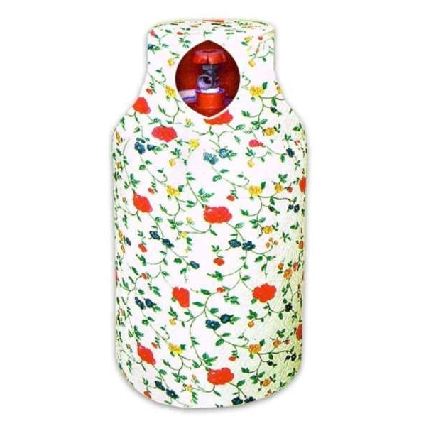 Good Deal Nepal Lpg Gas Cylinder Cover Quilted Material (Assorted Color/Design) - Image 2