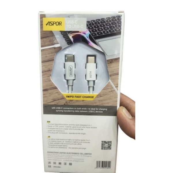 Google 30W USB-C Fast Charging Adapter & Cable. ( Aspor Cable Have 3 Months Warranty Available) - Image 3