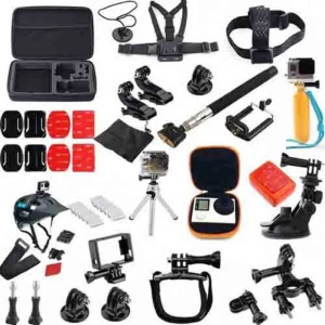 Gopro Action Camera Accessories Travel Kit Full Set