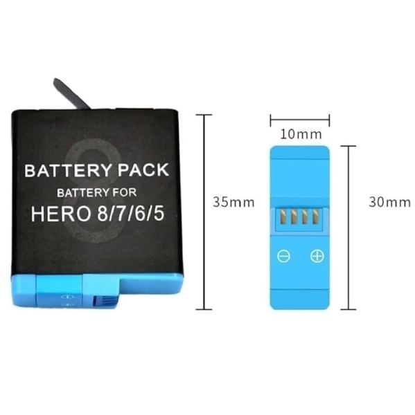 Gopro Hero 5 Hero 6 Hero 7 Hero 8 Battery - Image 2