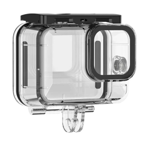Telesin GOPRO HERO 12/11/10/9 BLACK WATERPROOF CASE – TRANSPARENT
