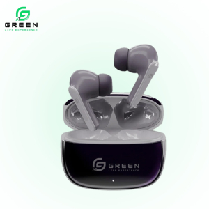 Green Airbeat 320 True ENC Wireless Earbuds | 40 Hours | Quad Mic | BT Version 5.4 | 50ms Low Latency| IPX5 Water Resistance | 13mm Driver | 5-6 hours of playtime | 35mAh Buds
