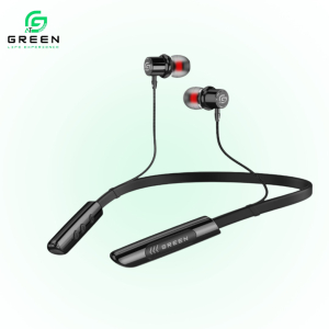 Green Audio Mag Neckband | Magnetic Ear-Buds | Magnetic Power On-Off | Noise Reduction Echo Cancellation | 40 Hours Music Time | X-Bass Heavy Bass | Call Vibration | Voice Activated Dialing | BT version 5.3 | F-10 Horn Driver | 300mAh Capacity | type-c