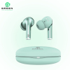 Green Buds Ultra ANC (UP to 32 dB) Earbuds| Dual Devices Connection | 45 Hours | Quad Mic | App Support | BT Version 5.3 | IPX5 Water Resistance | ASAP Fast Charging | 11mm Driver For Deep Bass Wireless Earbuds | Type-c Charging
