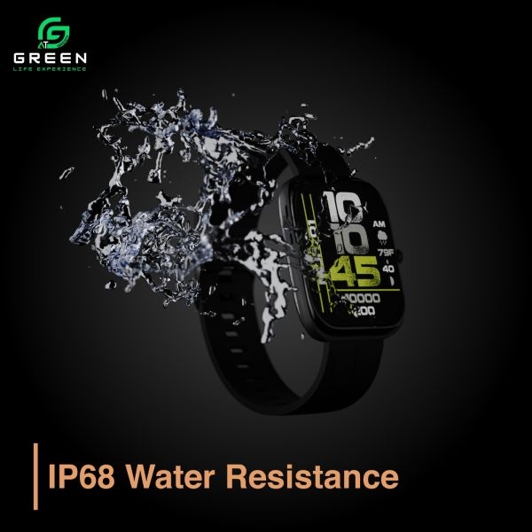 Green Combo Airbeat-520 Dual Mic ENC Earbuds & vision Fit metallic Smartwatch | 2.04" Super Amoled Display | BT Calling | IP68 | Nepali Language | BT V5.2 | 260mAh | 15 Days working | earbuds | 30H Of Playtime | IPX4 | Dual Mic | 6 Hours working - Image 4