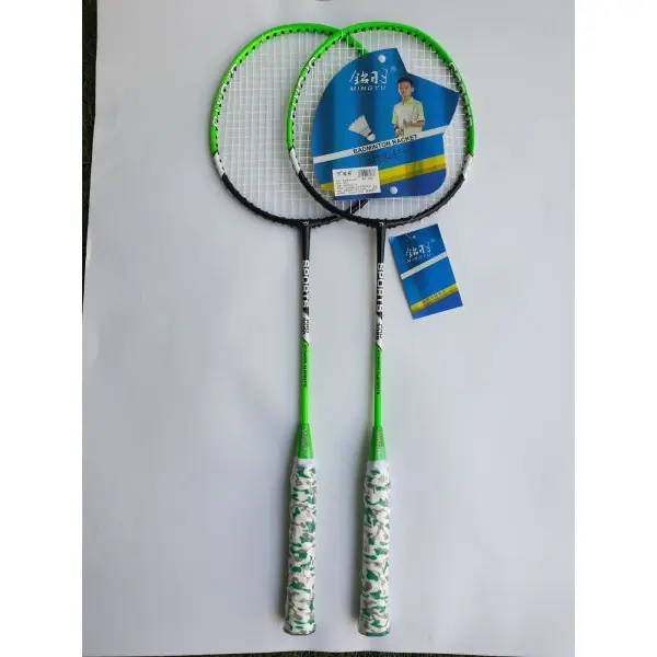 Green Jointless Grippy Handle Professional Badmiton Racket with Carry Bag By Mitrata | Mingyu Badminton Racket - Image 4