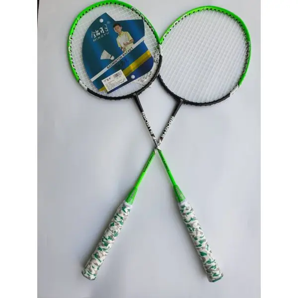 Green Jointless Grippy Handle Professional Badmiton Racket with Carry Bag By Mitrata | Mingyu Badminton Racket - Image 5