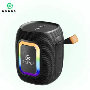 Green Melody-15Wireless Speaker | BT version 5.3 | 15 Watt Output| IPX67 Water Resistance Rating | TF