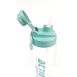 Green Sports Water Bottle With Straw (1800ml)