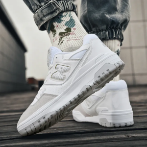 Grey White Balance 550 Sneaker Shoes for Men
