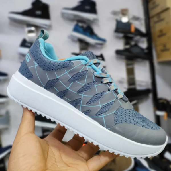 Goldstar Shoes for Women (Sky Gray) - Image 2