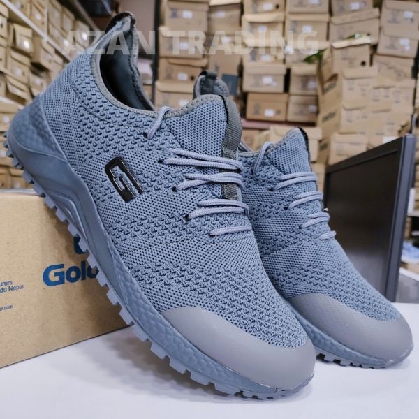 GS G10 406 Grey Shoes for Men - Image 2