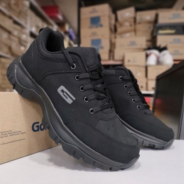 GS G10 G2008 Black Sports/Trekking/Hiking Shoes For Men - Image 3