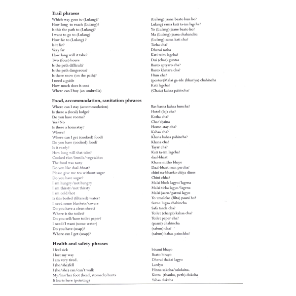 Gurja Himal & Hidden Village Phrases 2