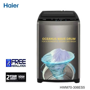 Haier 7 Kg Fully Automatic Top Load Waahing Machine With Ultra Fresh Air HWM70-306ES5