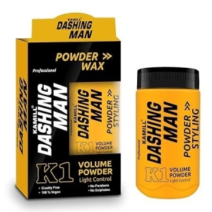 Hair Volumizing Powder Wax Strong Hold Matte Finish 24 Hrs Hold 100% Natural & Safe Hair Styling Powder