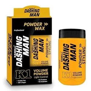 Hair Volumizing Powder Wax Strong Hold Matte Finish 24 Hrs Hold 100% Natural & Safe Hair Styling Powder