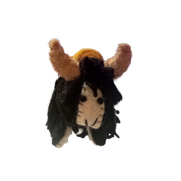 Hand Felted Eco-Friendly Yak For Decoration - Image 4