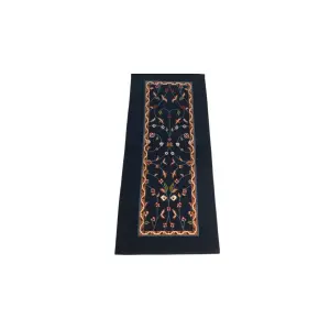 Hand-Knotted Nepali Tibetan Wool Runner Rug - 66 x 164 cm - 100 Knots