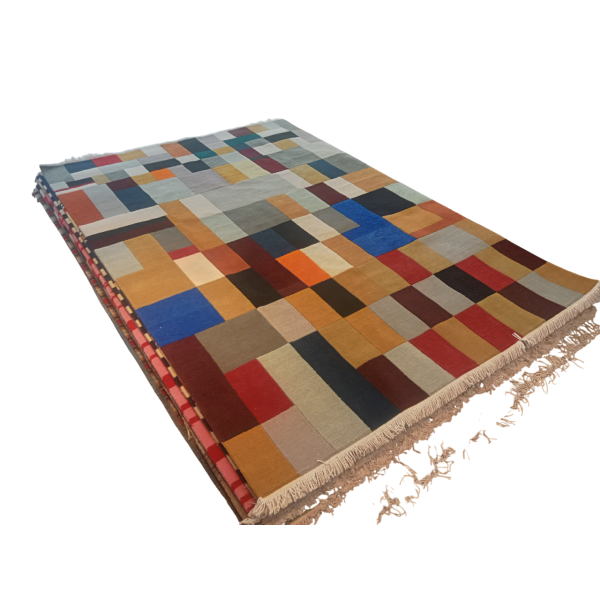 Hand-Knotted Nepali Woolen Carpet 60 Knots,170 Cm x 240 Cm - Image 4