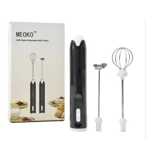 Hand Mixer With 3 Speed Adjustable And USB Rechargeable Foam Maker