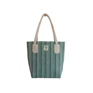 Handcrafted Cotton Elegance - Versatile Side & Shoulder Bag For Women