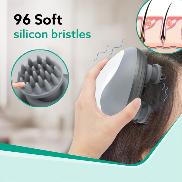 Handheld Head & Scalp Massager with 350 Degree Rotation - Image 3