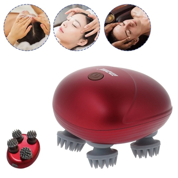 Handheld Head & Scalp Massager with 350 Degree Rotation - Image 6