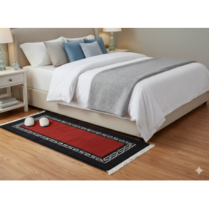 Handknotted Nepali Carpet - Traditional Pattern, 60 Knots, 60 Cm x 117 Cm