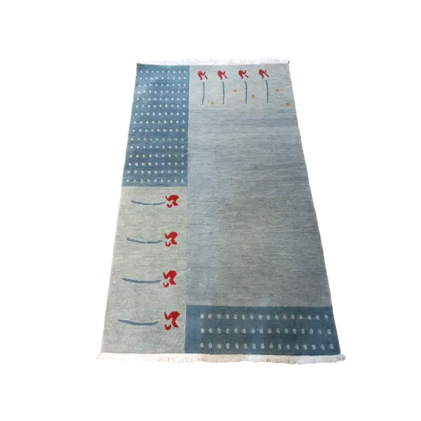 Handknotted Nepali Woolen Carpet - Galaicha, 60 Knots, 94 Cm x 164 Cm - Image 2