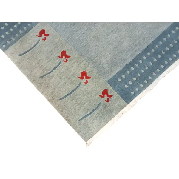 Handknotted Nepali Woolen Carpet - Galaicha, 60 Knots, 94 Cm x 164 Cm - Image 3
