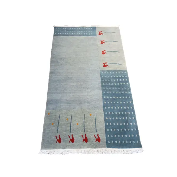 Handknotted Nepali Woolen Carpet - Galaicha, 60 Knots, 94 Cm x 164 Cm - Image 4