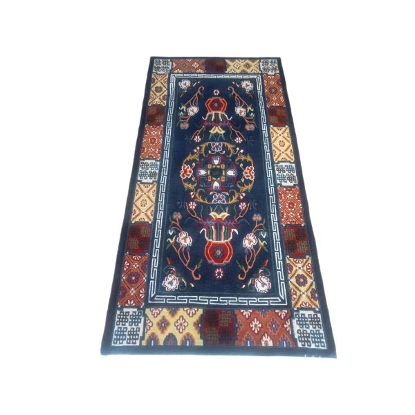 HandKnotted Nepali Woollen Carpet 100 Knots-92 Cm x 194 Cm - Image 2