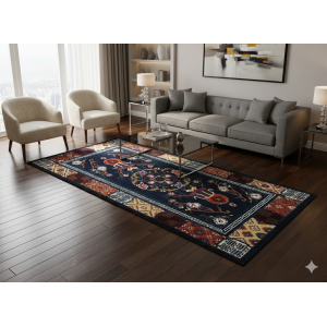 HandKnotted Nepali Woollen Carpet 100 Knots-92 Cm x 194 Cm