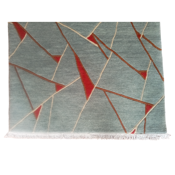 Handknotted/Handmade Nepali Woolen Carpet 60 Knots 94 Cm x 164 Cm (3.08 Ft x 5.38 Ft) - Image 3