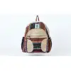 Handmade Eco-Friendly Hemp & Cotton Mix Backpack - Small Size Unisex Daypack - Sustainable Nepal Product