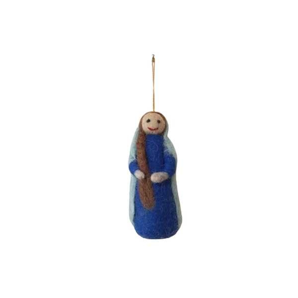 Handmade Felt Hanging Angel For Decoration - Image 2