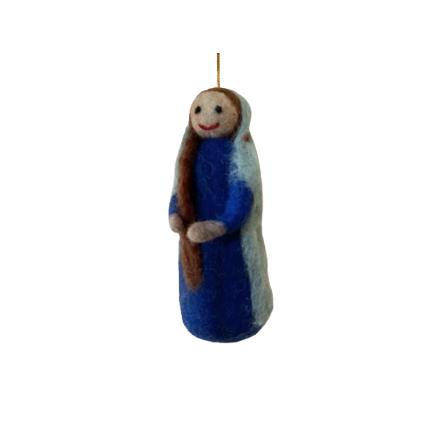 Handmade Felt Hanging Angel For Decoration - Image 4