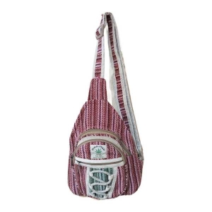 Handmade Hemp and cotton Mix Chest Bag For Unisex