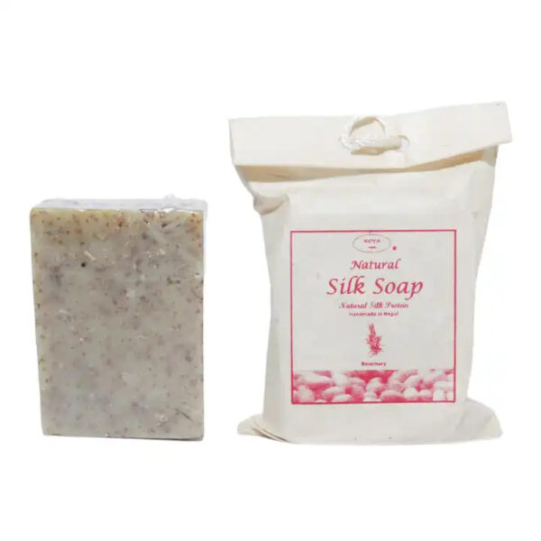 Handmade Natural Silk Soap Rosemary (Set of 6) 2