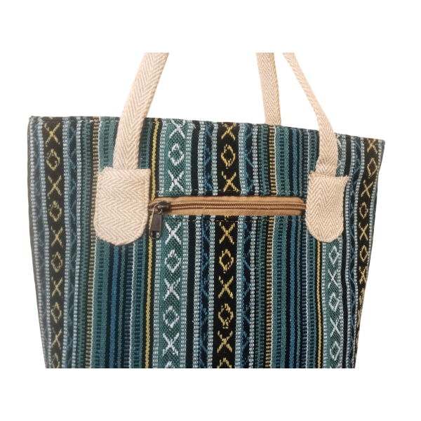 Handmade Nepali Cotton Gheri Bag For Women - Image 4