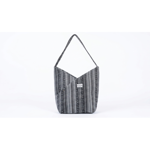 Handmade Nepali Cotton Shoulder Bag - Image 2