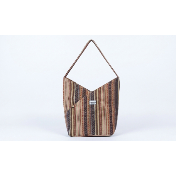 Handmade Nepali Cotton Shoulder Bag - Image 3