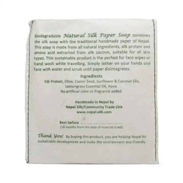 Handmade Silk Paper Soap 20pcs (Set of 9) 2