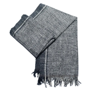 Silk Scarves Black 1