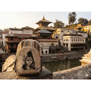 Handmade Sustainable Hemp & Cotton Large Backpack - Unisex Eco-Friendly Multi-Color Bag Crafted in Nepal