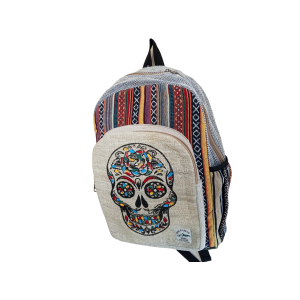 Handmade Sustainable Hemp & Cotton Mix Backpack for Unisex